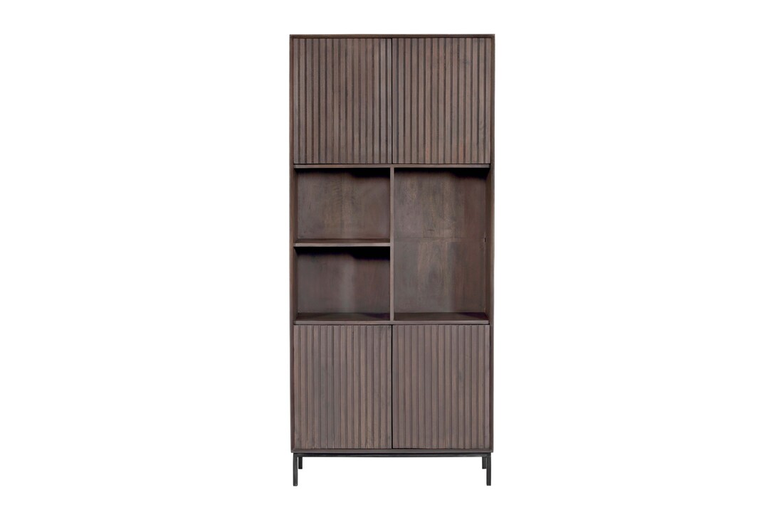 Vakkenkast Madison Walnoot | 90 cm