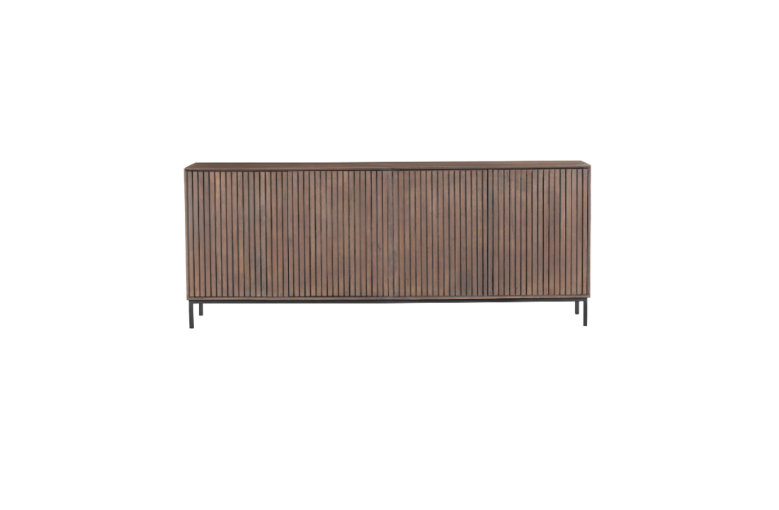Dressoir Madison Walnoot | 210 cm