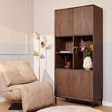 Vakkenkast Madison Walnoot | 90 cm