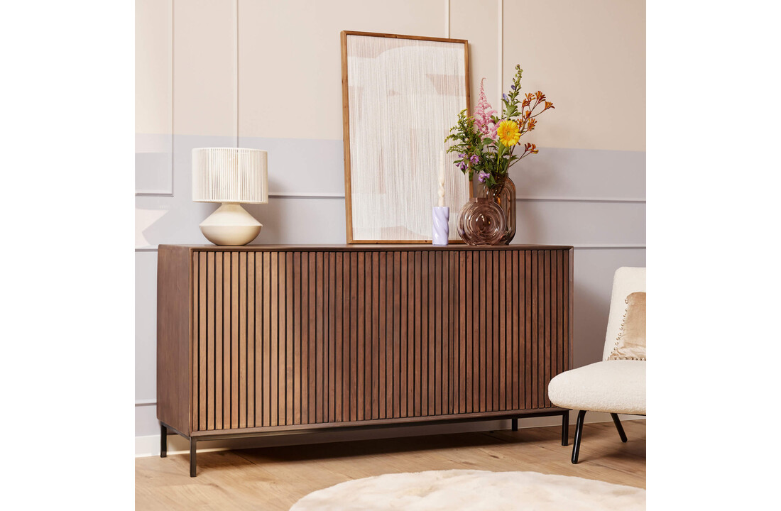 Dressoir Madison Walnoot | 165 cm