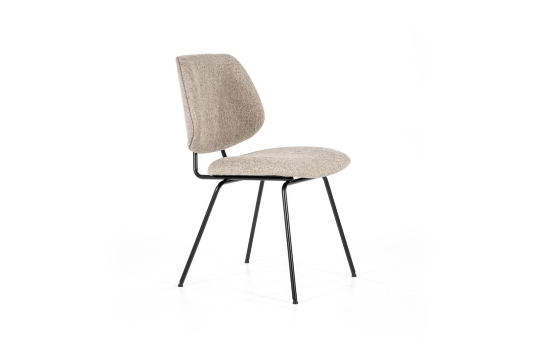 Eetkamerstoel Lynn - zonder armleuning | Beige