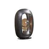 Tafellamp Arch L | Zwart nikkel