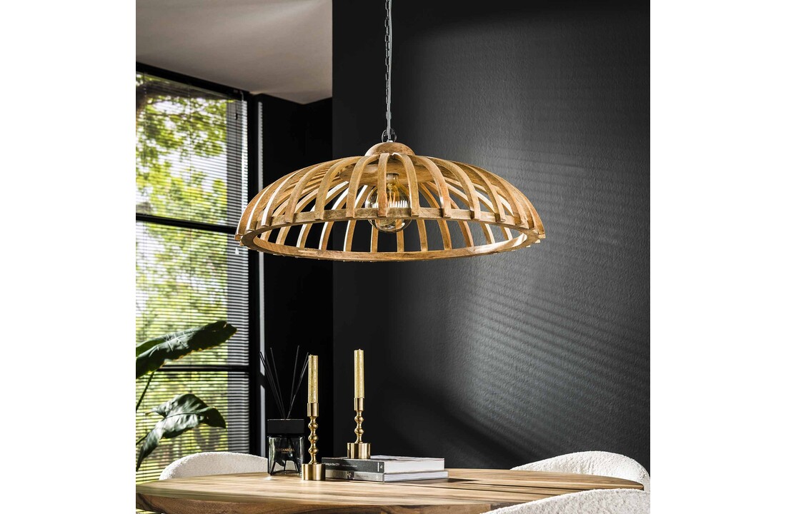 Hanglamp Span | Massief mangohout | Ø66