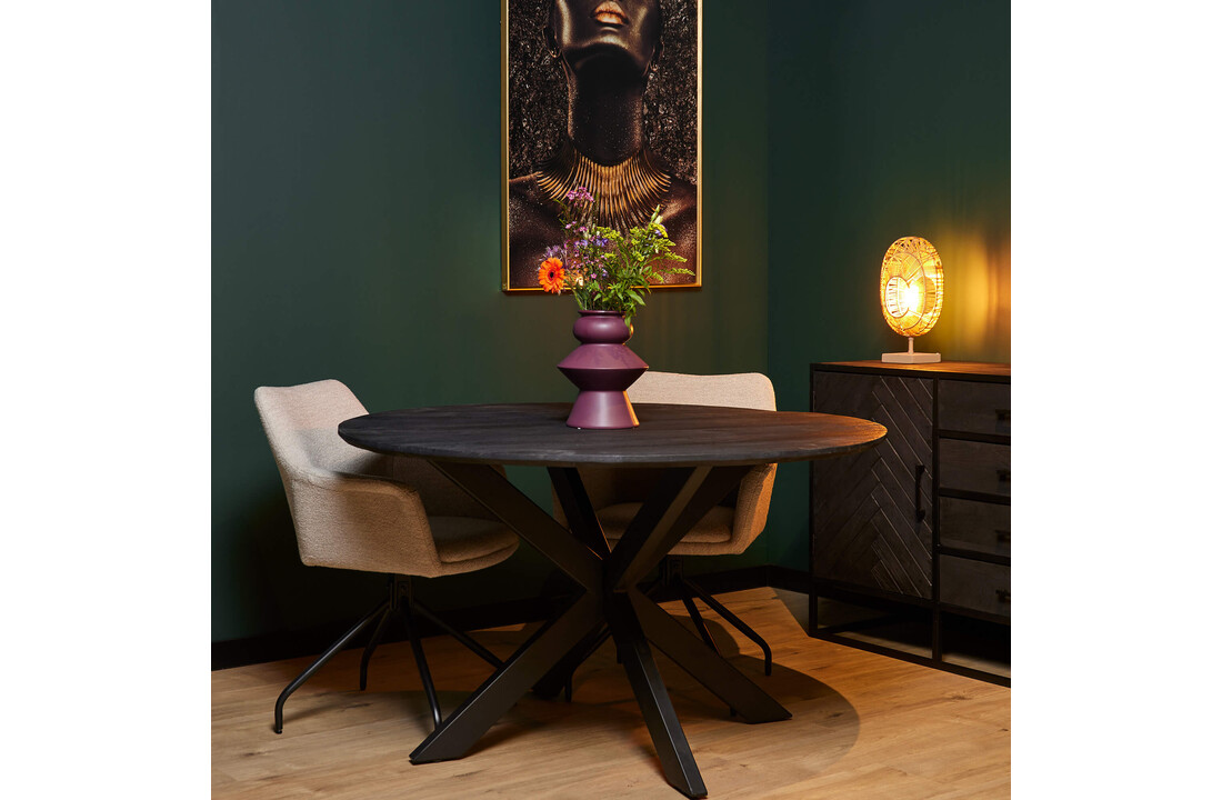 Eetkamertafel New York | Rond | 110 cm