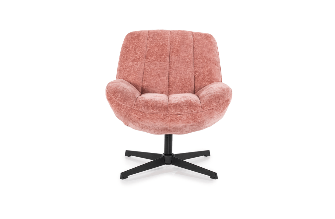 Fauteuil Derby | Draaibaar - roze