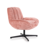 Fauteuil Derby | Draaibaar - roze