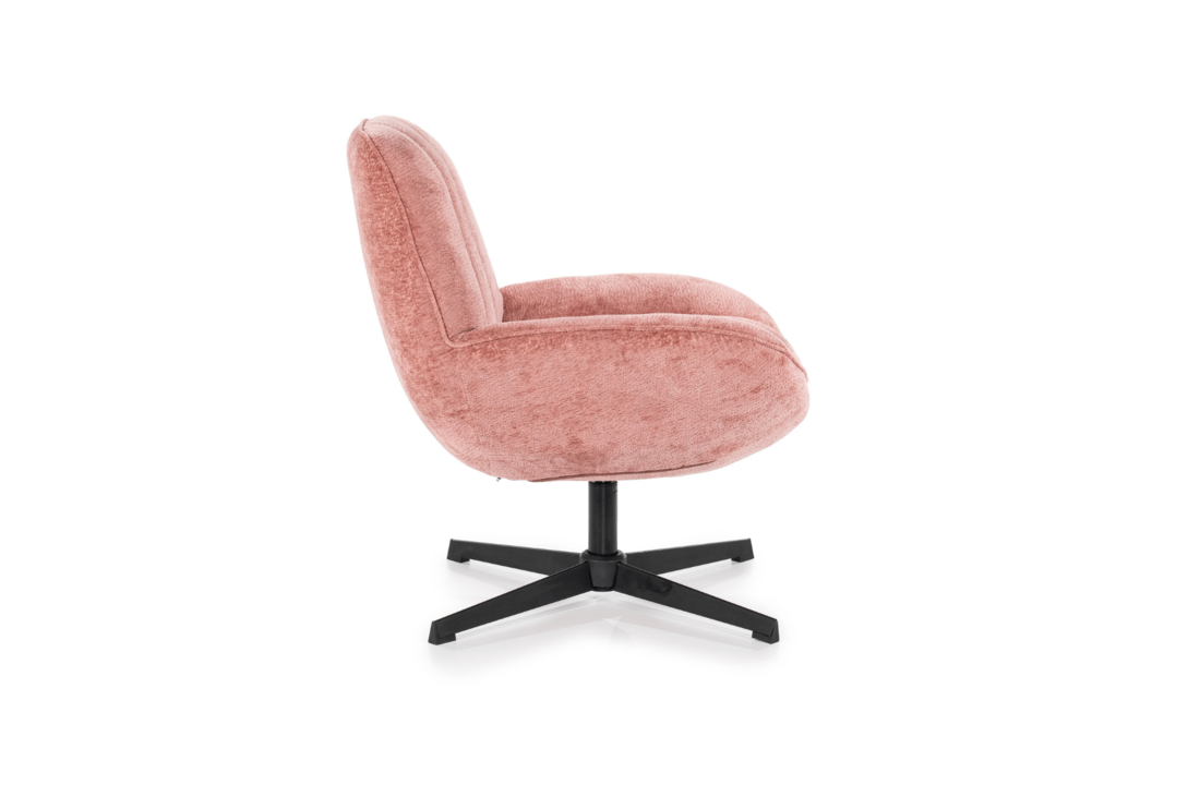 Fauteuil Derby | Draaibaar - roze