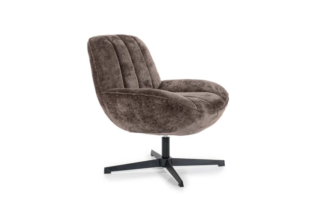 Fauteuil Derby | Draaibaar - brown