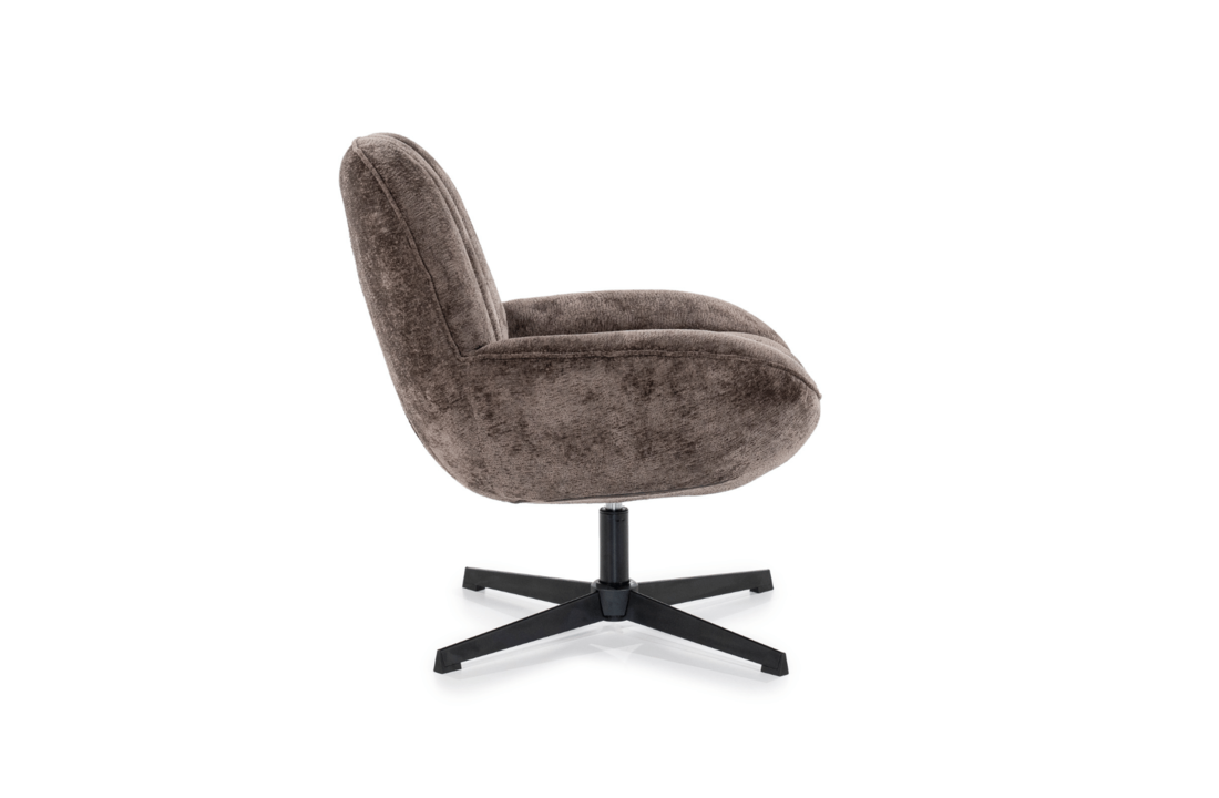 Fauteuil Derby | Draaibaar - brown