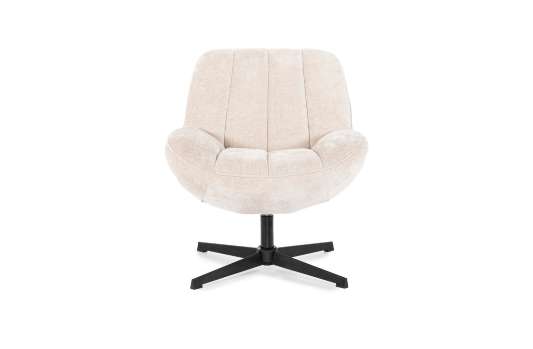 Fauteuil Derby | Draaibaar - beige