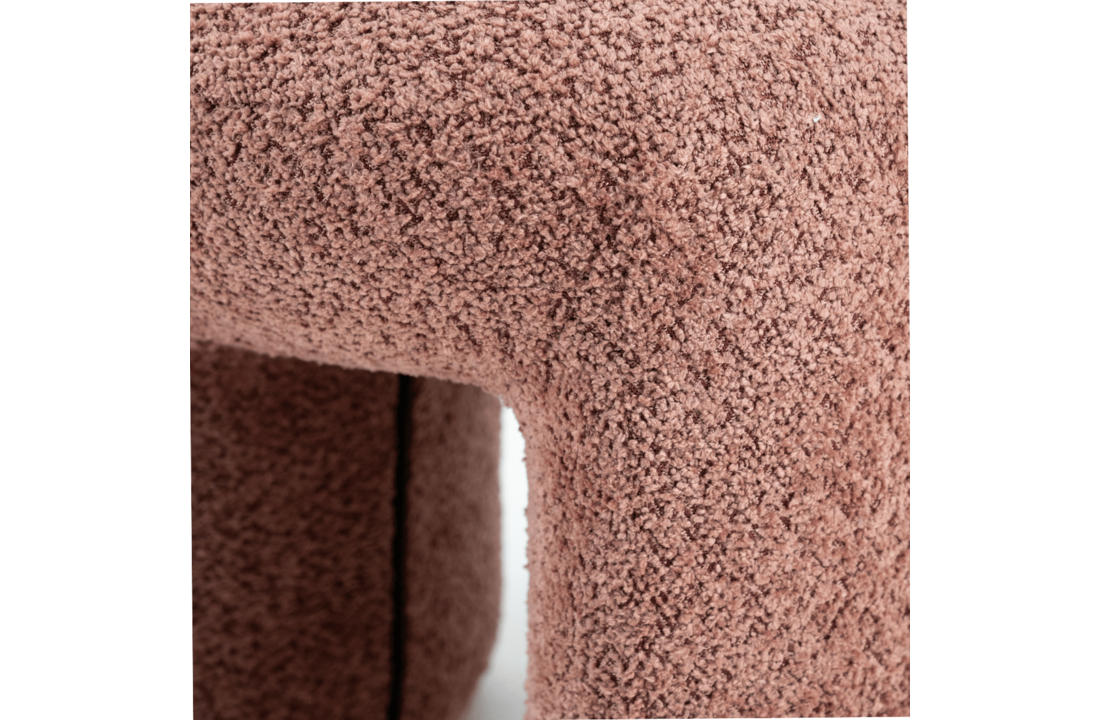 Poef Sahi - terracotta