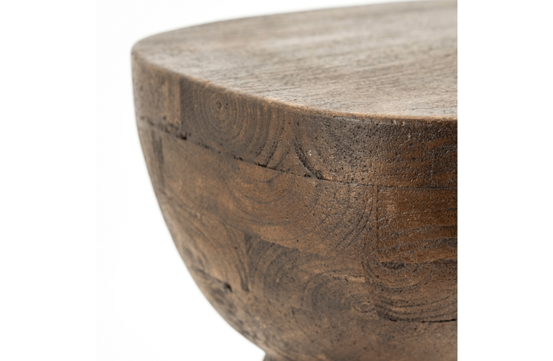 Bijzettafel Cobble - brown
