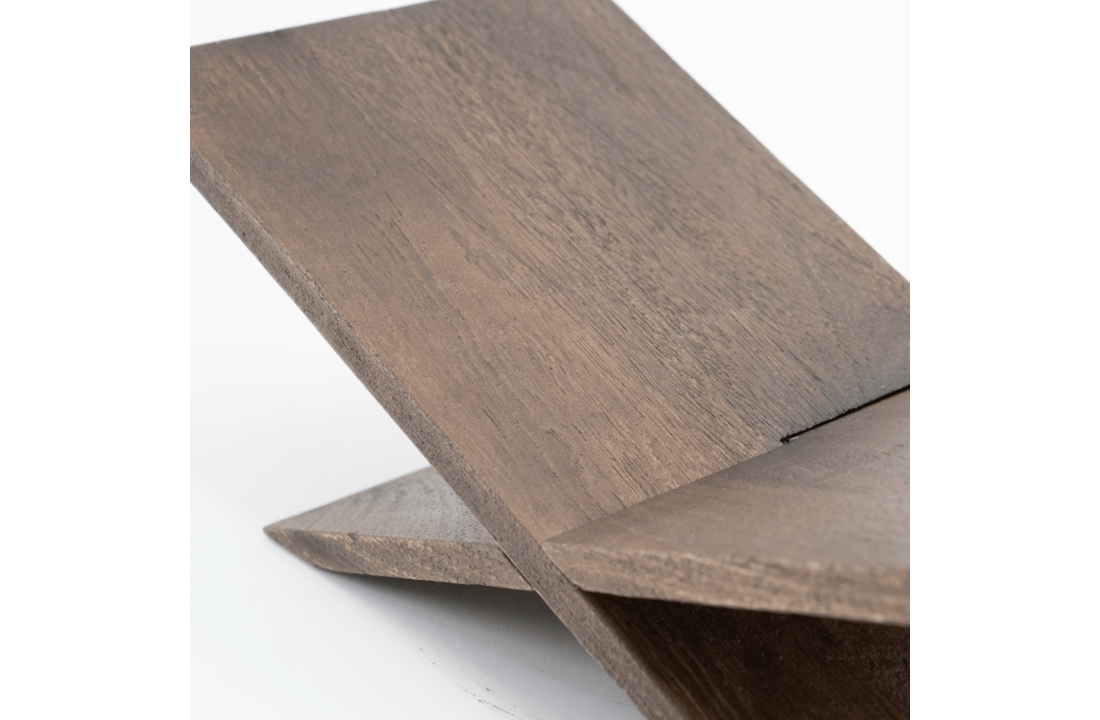 Boekensteun Tee - brown
