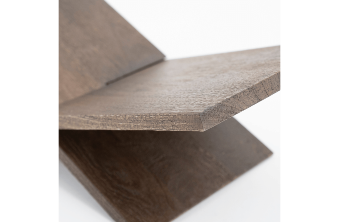 Boekensteun Tee - brown