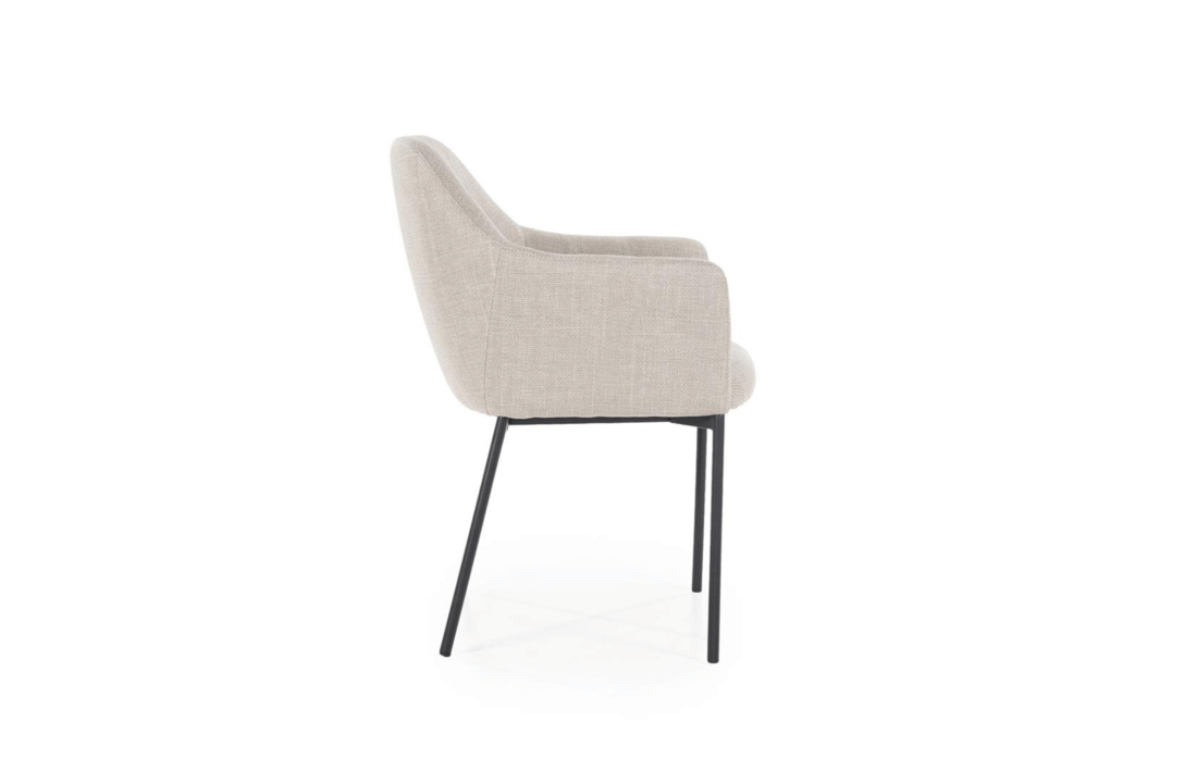 Eetkamerstoel Paul - taupe Linea