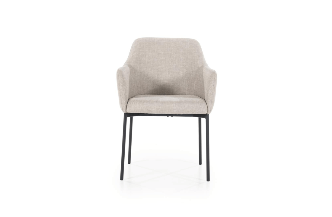Eetkamerstoel Paul - taupe Linea