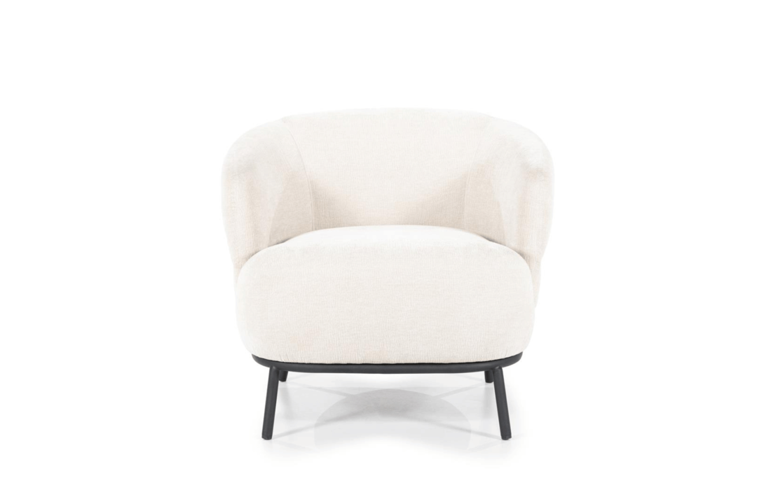 Fauteuil David - beige Safari