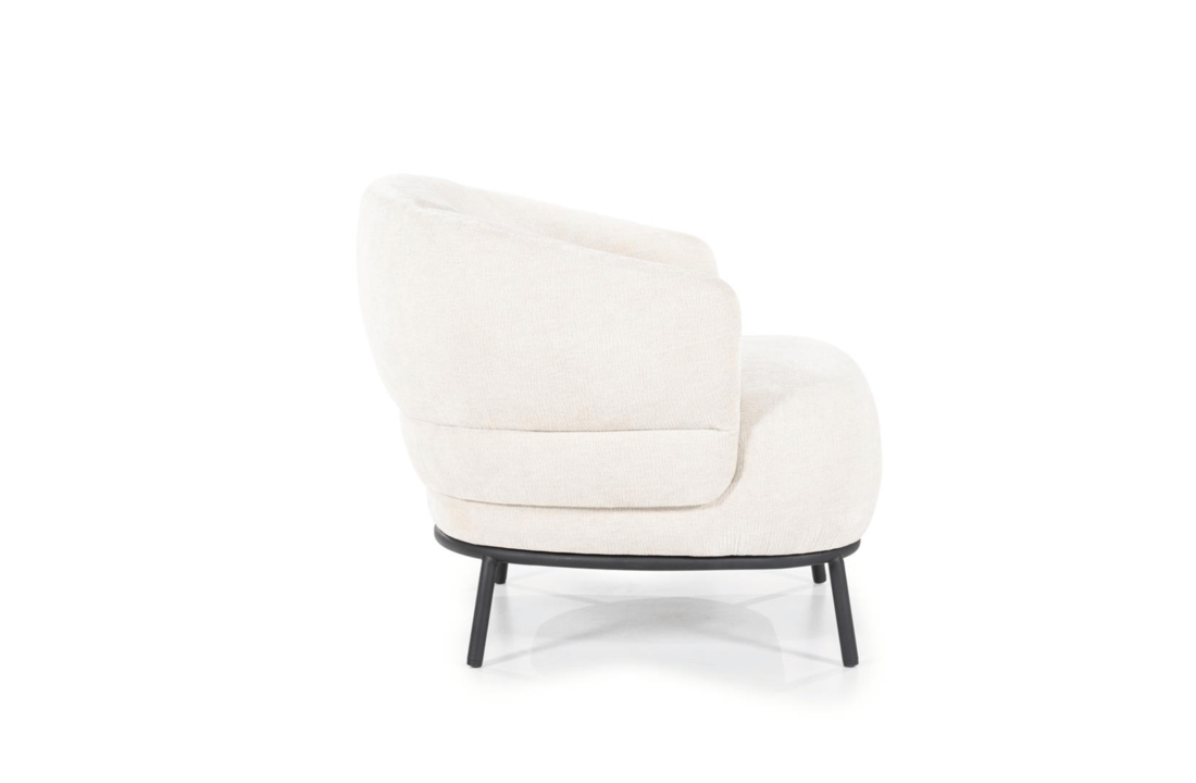 Fauteuil David - beige Safari