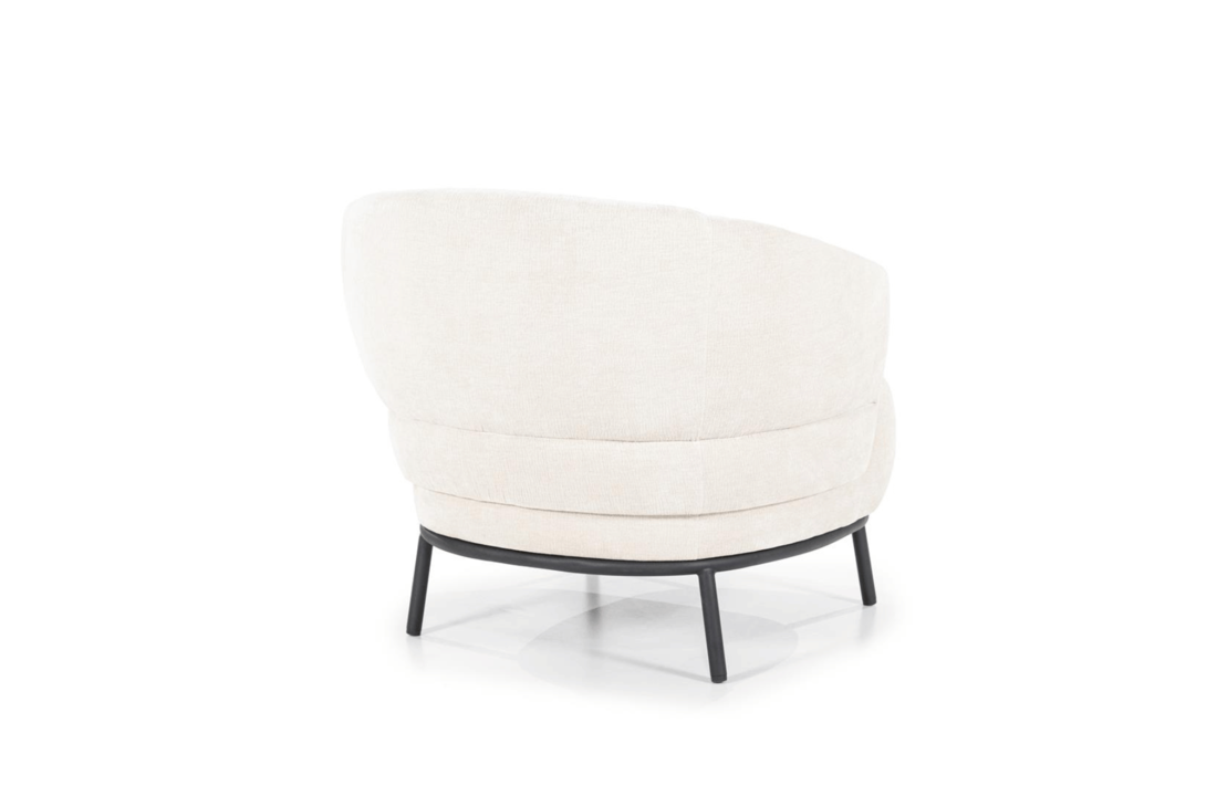 Fauteuil David - beige Safari