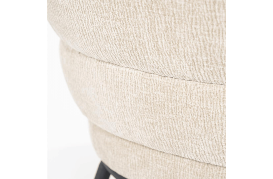 Fauteuil David - taupe Safari