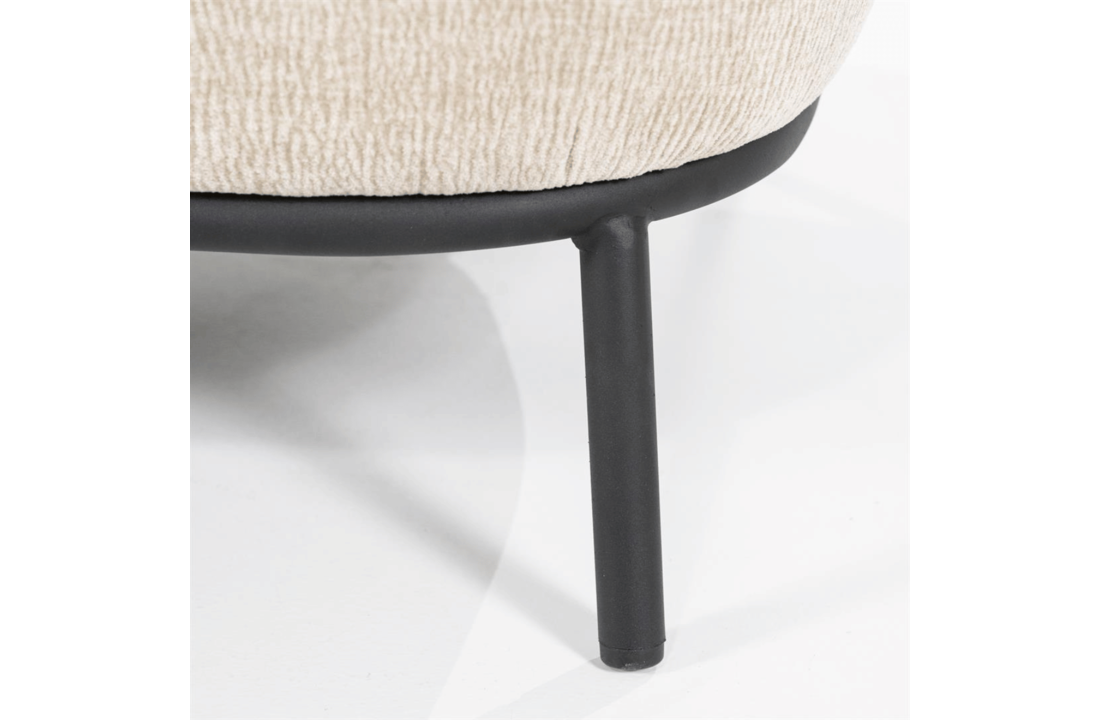 Fauteuil David - taupe Safari