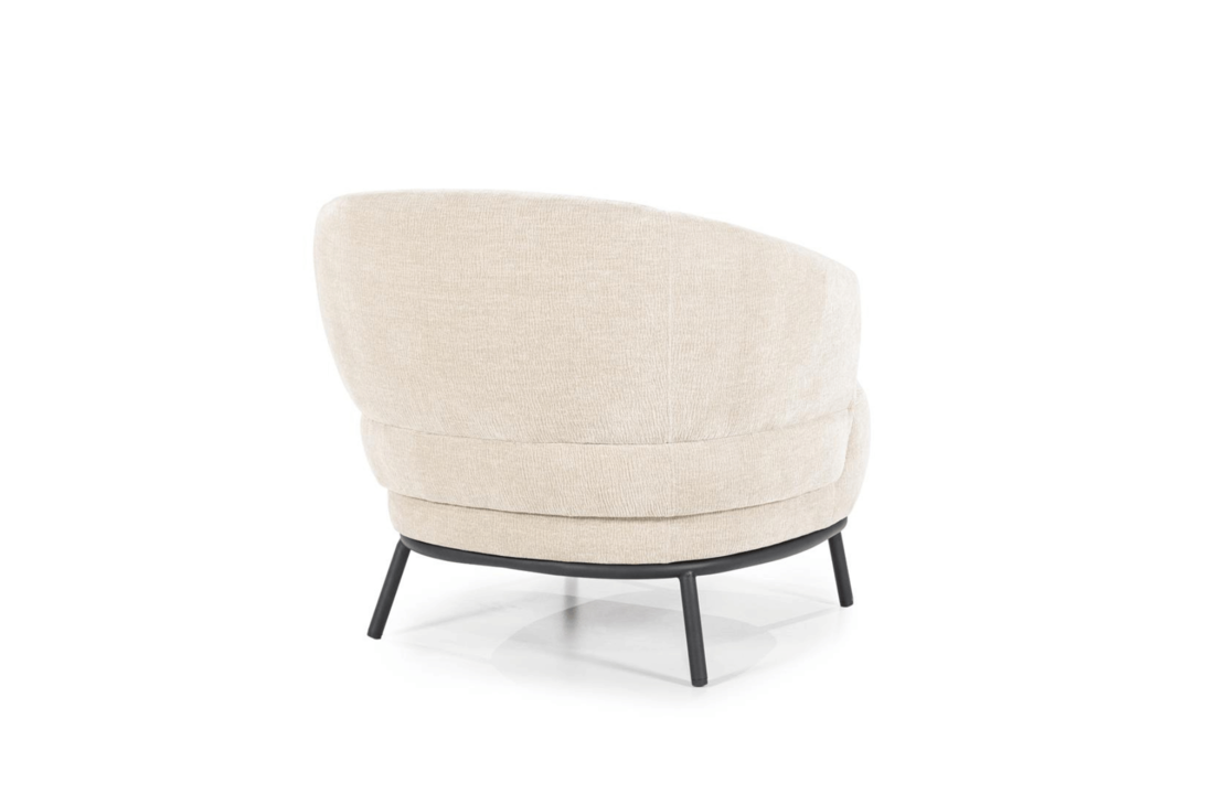 Fauteuil David - taupe Safari