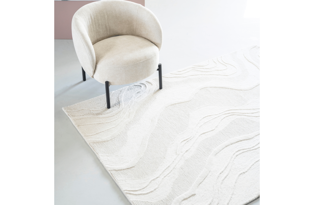 Vloerkleed Soil 190x290 cm - beige