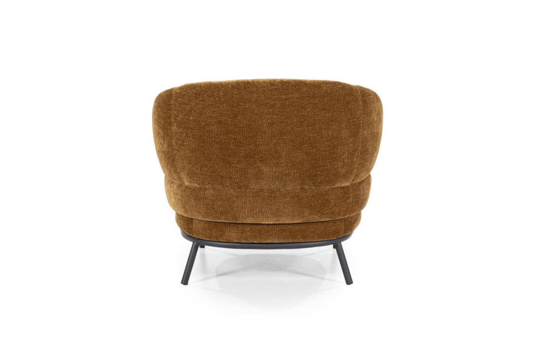 Fauteuil David - mosterd Safari