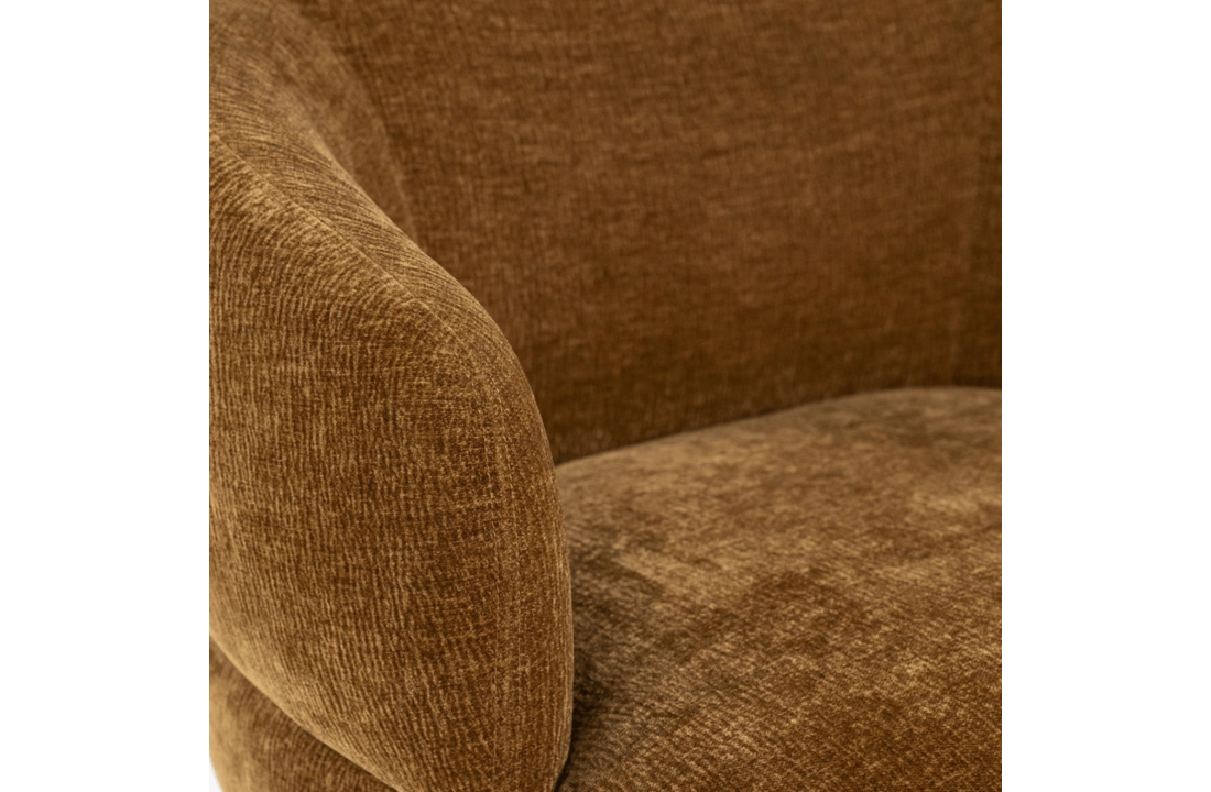 Fauteuil David - mosterd Safari