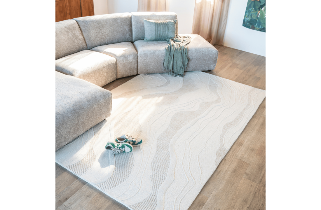 Vloerkleed Soil 190x290 cm - off white