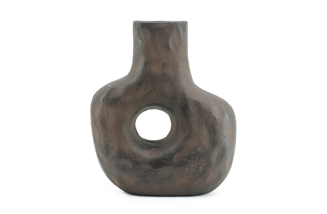 Grote Vaas Narn - Aluminium | 38,5 cm