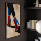 Wandpaneel Heels