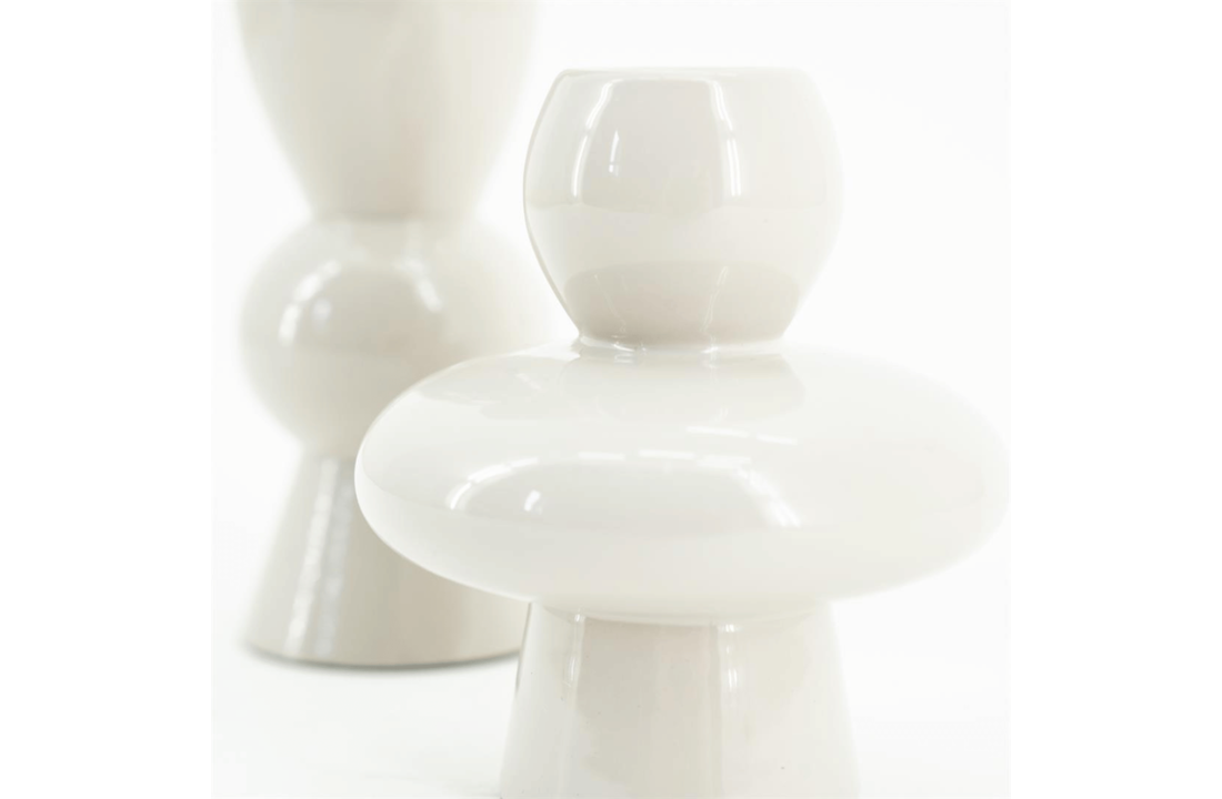 Kandelaar Barolo - beige (set van 2)