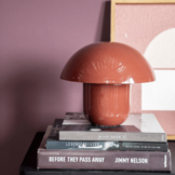 Tafellamp Toad - coral red