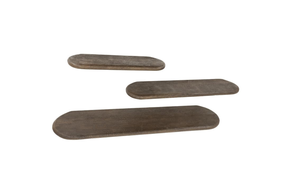 Wandplank Tre 1 - brown