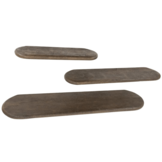 Wandplank Tre 1 - brown