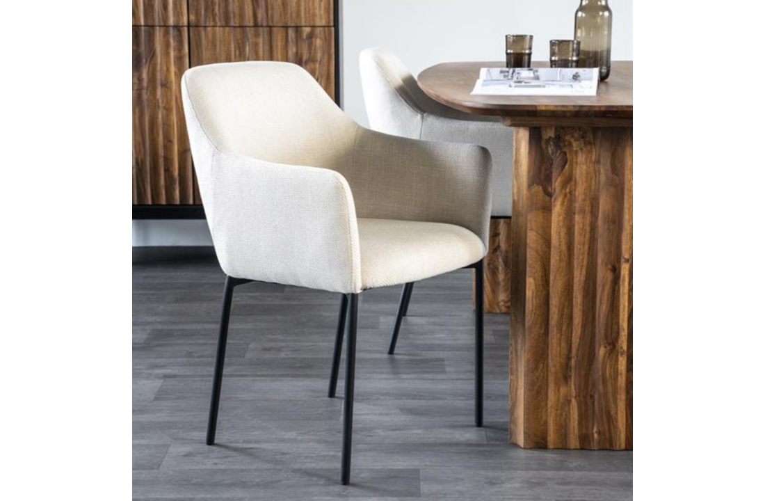 Eetkamerstoel Paul - beige Linea