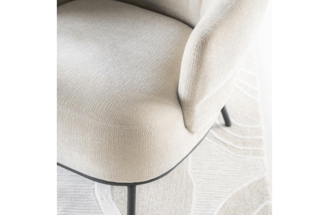 Fauteuil David - taupe Safari