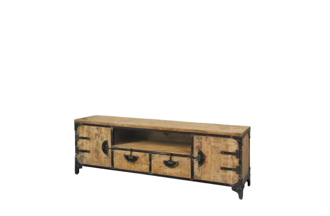 Tv meubel industrieel Basto | 180 cm | Tower Living
