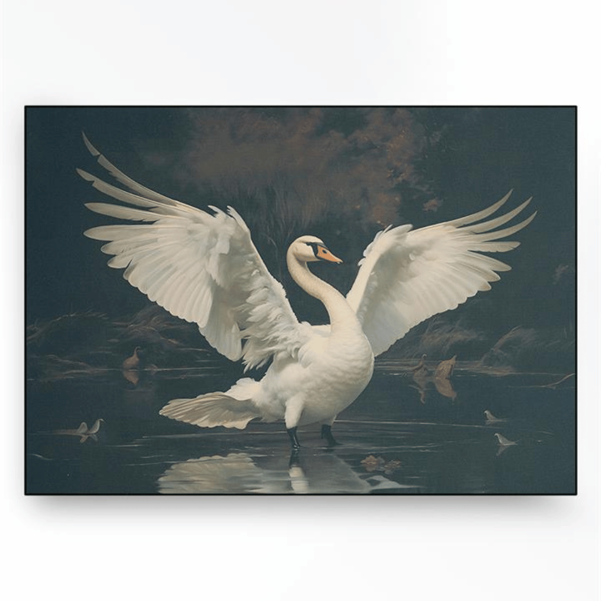 Wandkleed Swan Lake Medium