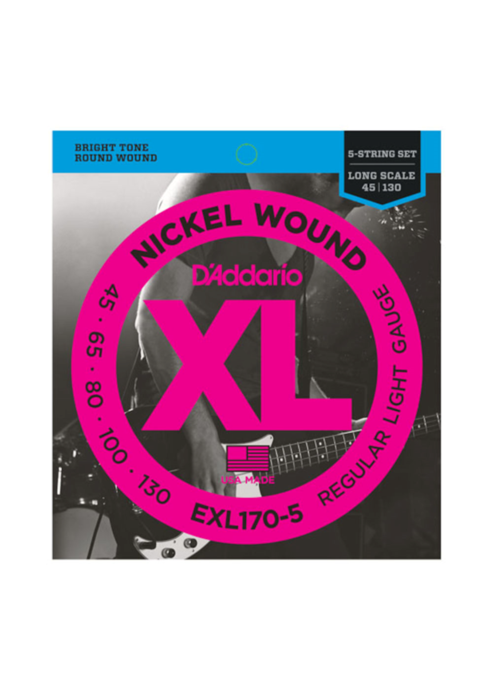 D'Addario D'Addario EXL170-5 45-130