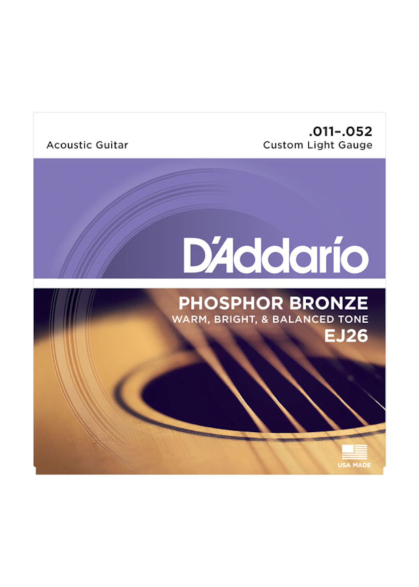 D'Addario D'Addario EJ26 11-52 phosp bronze