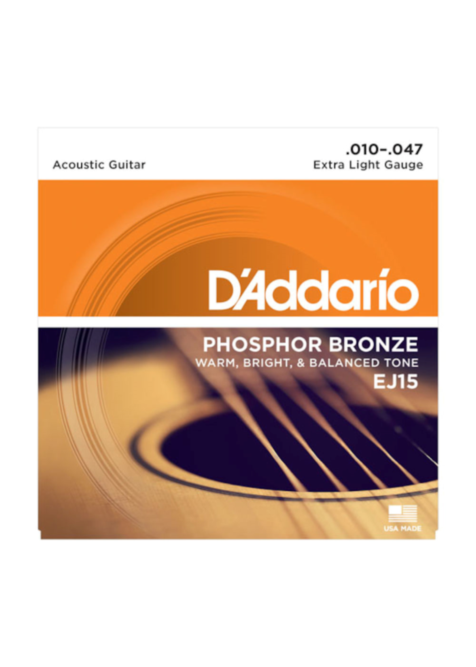 D'Addario D'Addario EJ15 10-47 phosp bronze