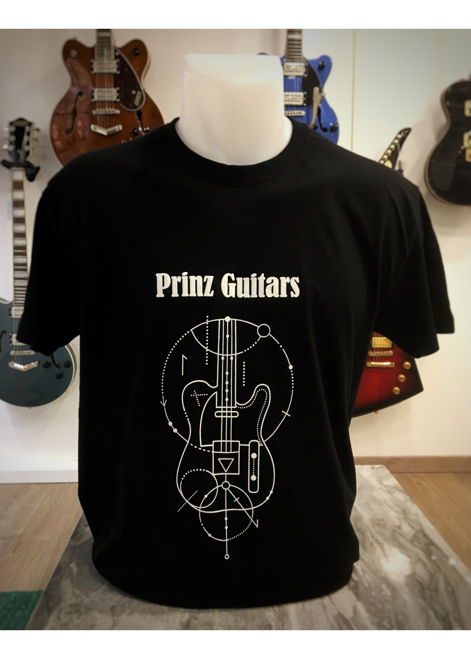 Prinz Guitars Shirt T-shirt Prinz Guitars L