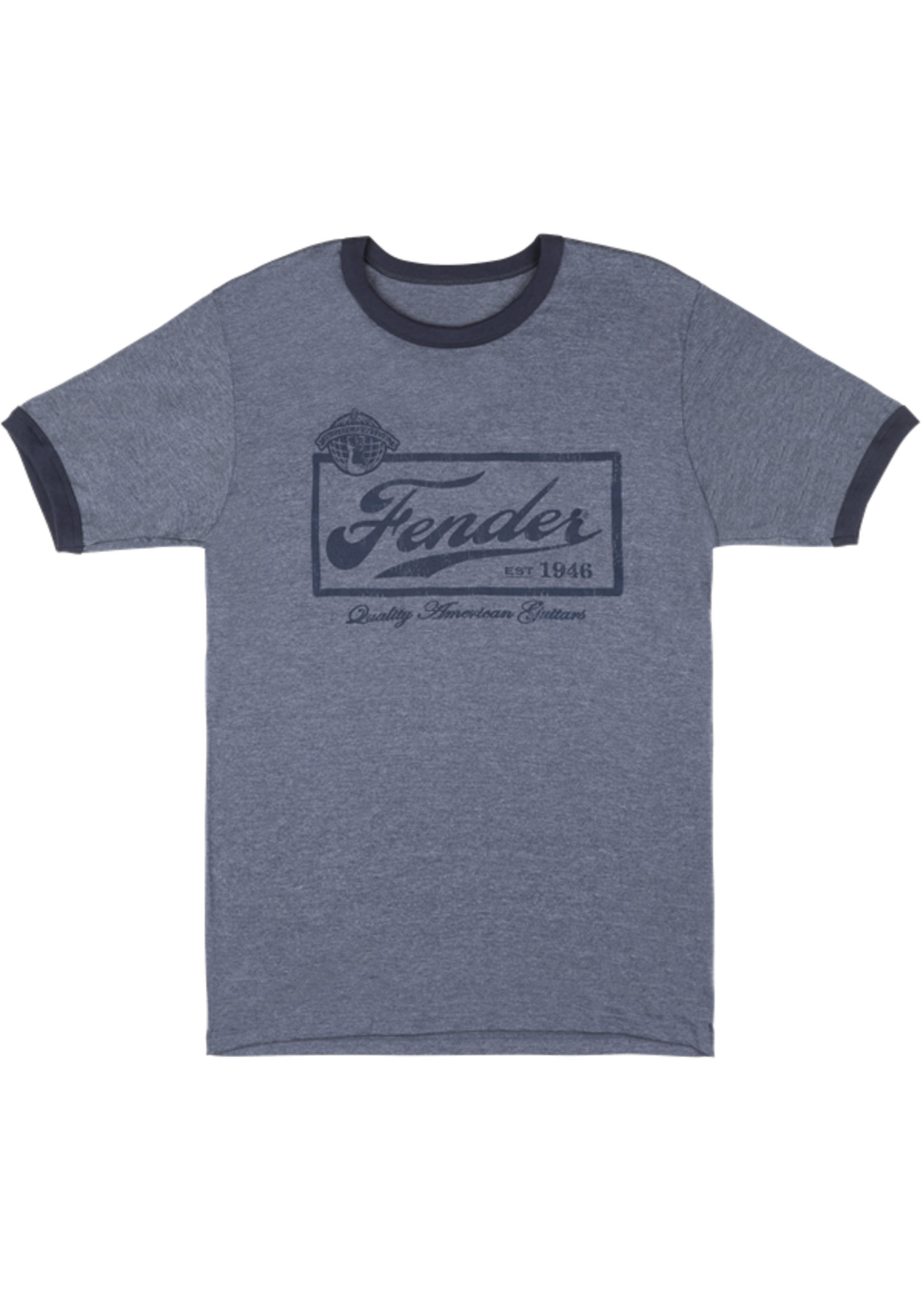 Fender Fender Beer Label T-shirt Blue L