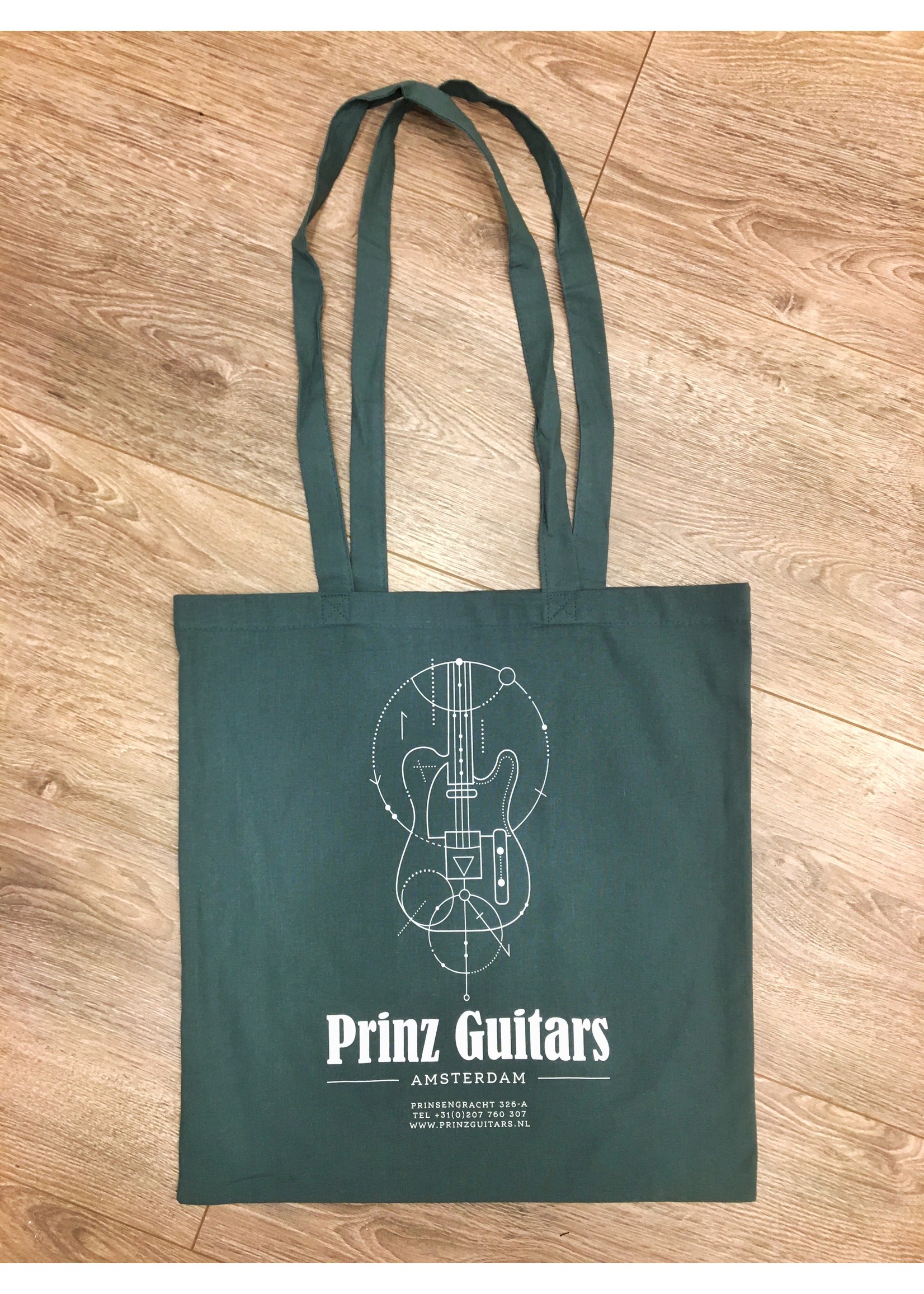 Prinz Guitars Shirt Prinz Guitars Linnen Tas