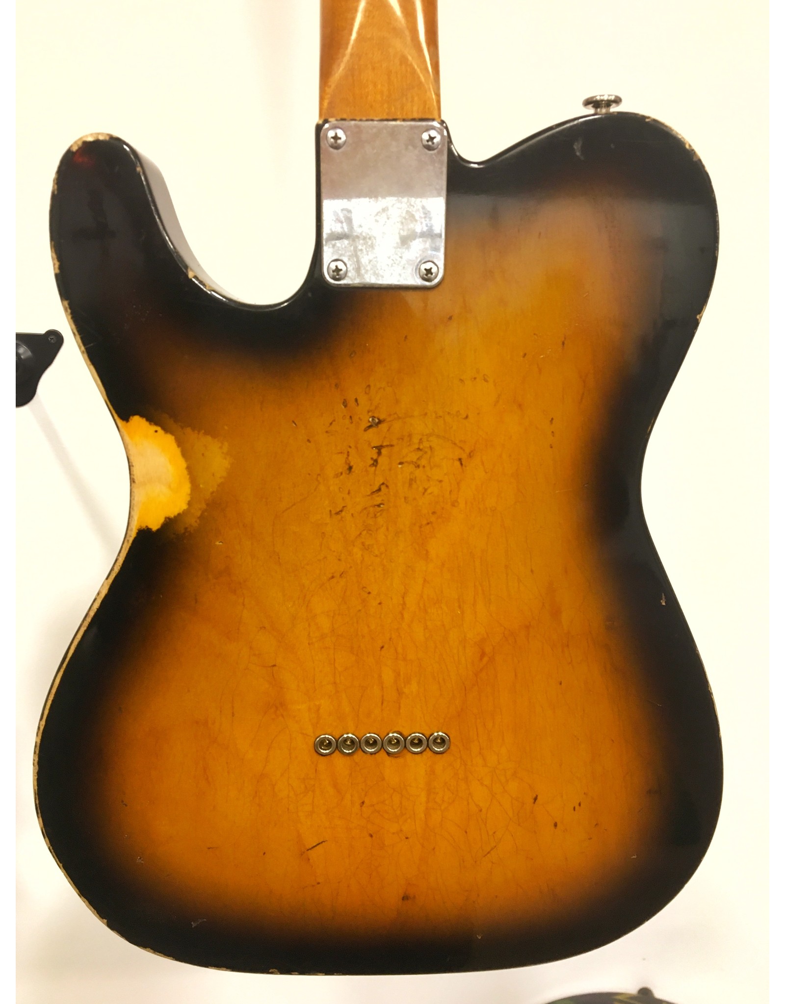 haar guitars haar traditional t 2 tone sunburst maple neck