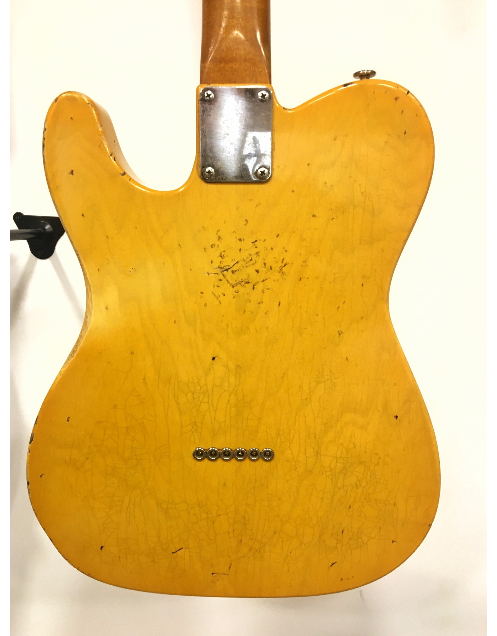 haar guitars haar traditional t butterscotch blonde maple neck