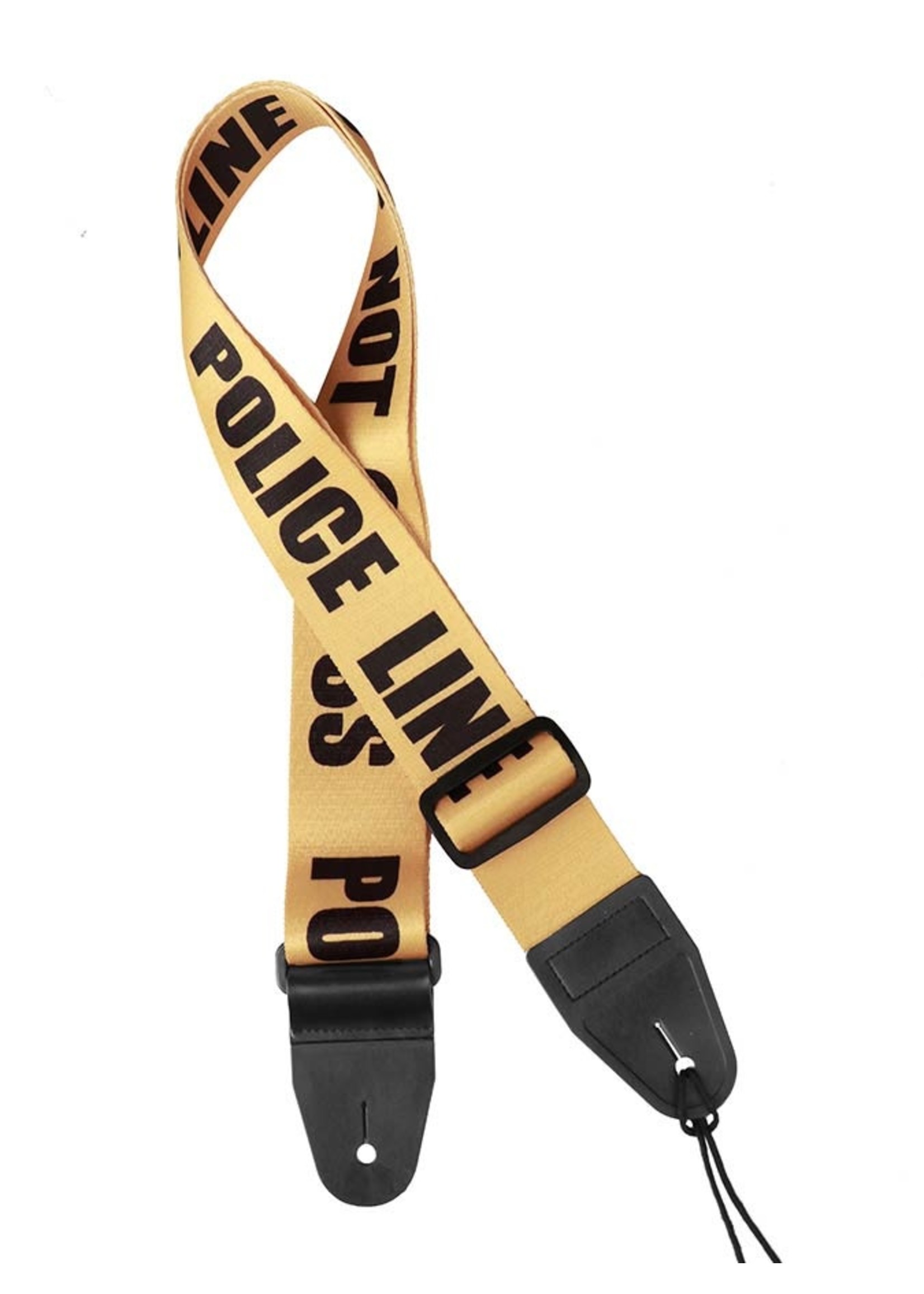 Gaucho Gaucho GST-160-PO police line do not cross guitar strap