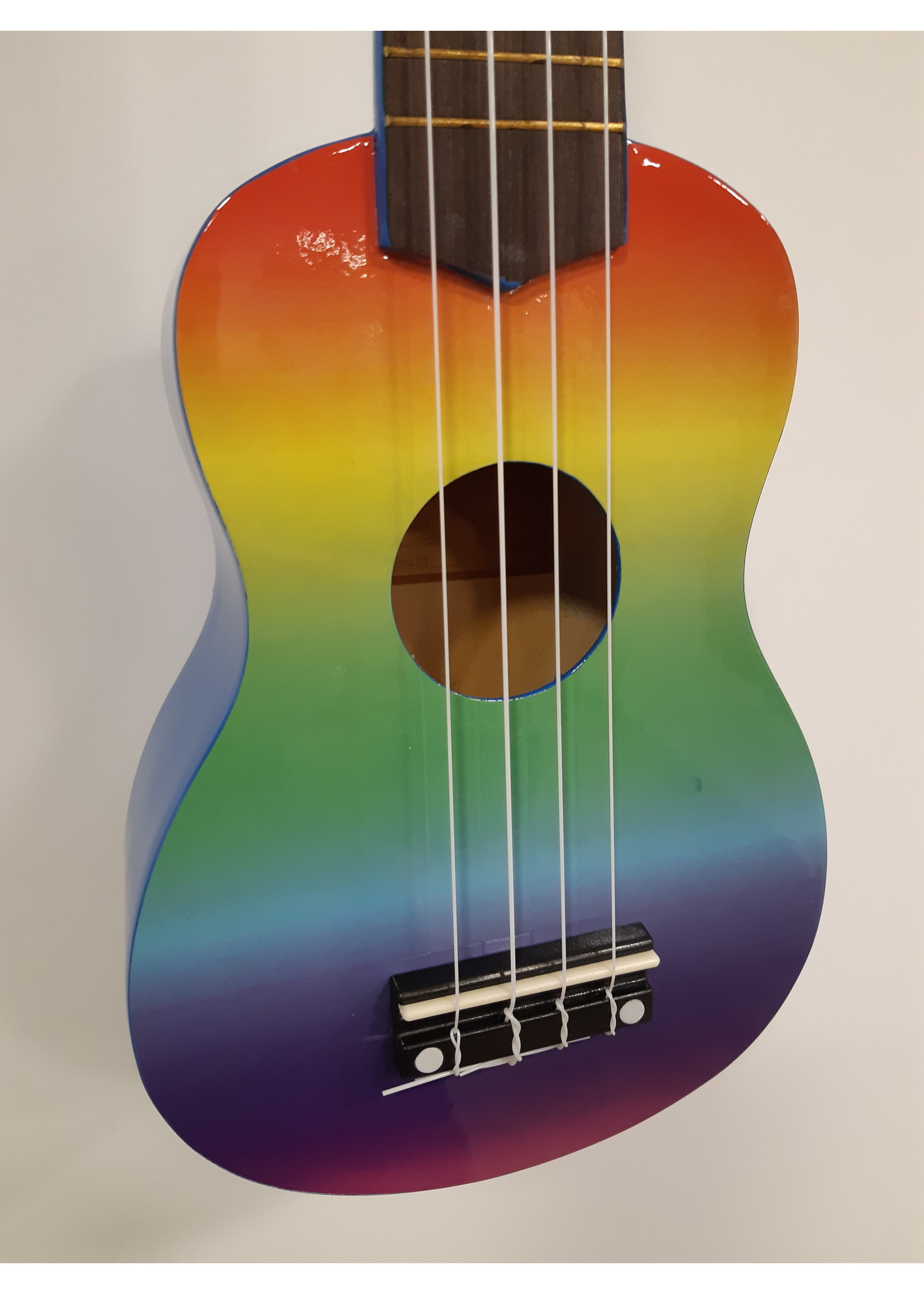 CLX Clx Sopraan Ukulele calista 21 rainbow air